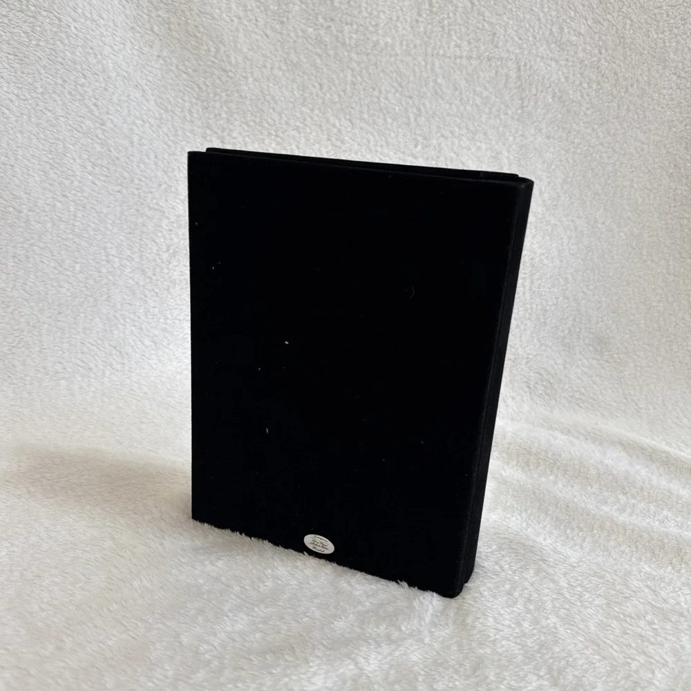 Royal Gallery Silver Plated 4x6 Photo Frame Brag Book Album Satin Finish Vintage
